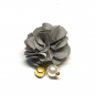 Preview: Magnet Overlay Rose Blume Grau