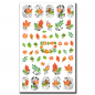 Preview: Herbst Blatt Blätter Nagel Sticker