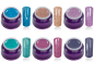 Preview: Premium Farbgel Milkshake Set