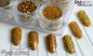Preview: RM Glitter-Nailartset Gold