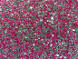 Preview: 100 Strasssteine Pink rund 1,5mm