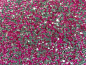 Preview: 500 Strasssteine Pink rund 1,5mm