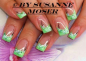 Preview: PREMIUM Metallic Farbgel Hellgrün 5ml