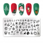 Preview: Stamping Schablone X-Mas ND-197