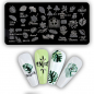 Mobile Preview: schablone Stamping nageldesign