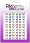 Preview: Schmetterling Holo Nagel Sticker D3702