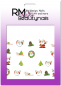 Preview: Weihnachten X-Mas Winter Nikolaus Sticker BLE2101