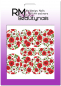 Preview: Nail Wrap Fullcover Sticker rote Rosen N251