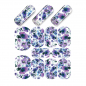 Preview: Nail Wrap Fullcover Sticker Blumen N252