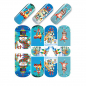 Preview: Nail Wrap Fullcover Sticker Weihnachten N426