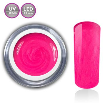 Dose Pink neon Glitzer UV-Gel