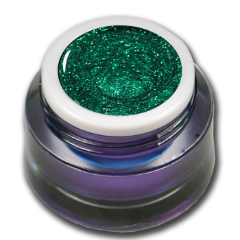 Glittergel UV Gel Glitter Grün 5ml