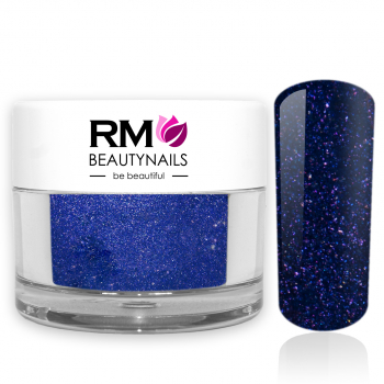Acryl Farb Puder Blau-Violett Glitter 10g