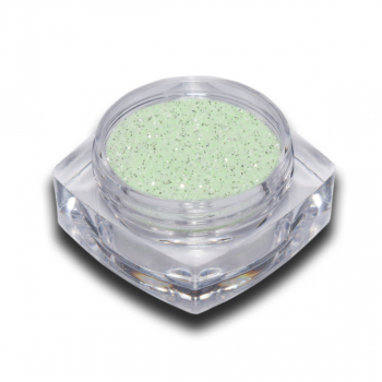 Glas Glitter Puder Nr. 1 Mint