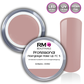 Fiberglas Gel Nude Rose RM Beautynails