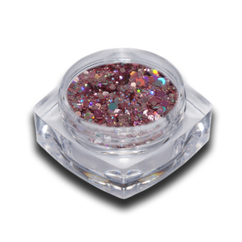 Rosegold Mix Glitter Set