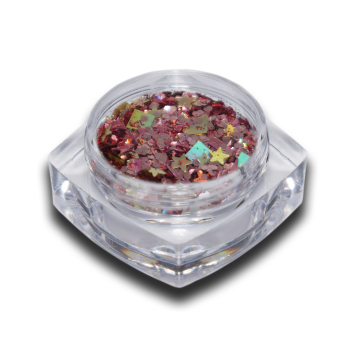 Rosegold Mix Glitter Set