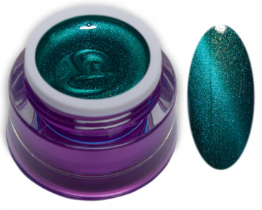 PREMIUM Glossy Cat Eye Magnetgel Ozean Blau