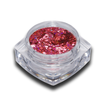 Laser Hologramm Pailletten Set 1mm