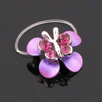 Zehenringe Toe Ring - verschiedene Designs - Top Qualität Schmetterling #01