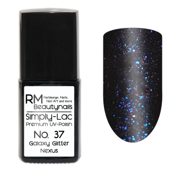 Simply-Lac Premium UV-Polish Nr. 37 Galaxy Glitter Nexus 10ml
