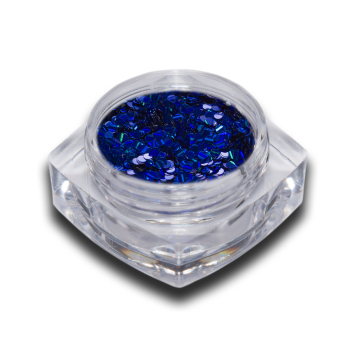 Laser Hologramm Pailletten Set 1mm