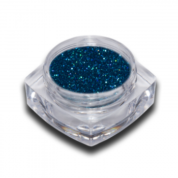 Hologramm Glitter Puder Blau