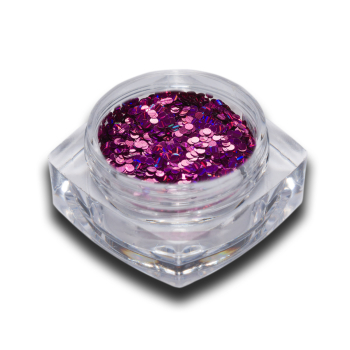 Laser Hologramm Pailletten Set 1mm
