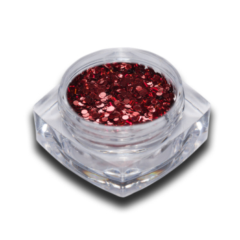 Laser Hologramm Pailletten Set 1mm