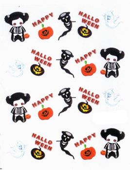 Halloween Nail Warp BLE919