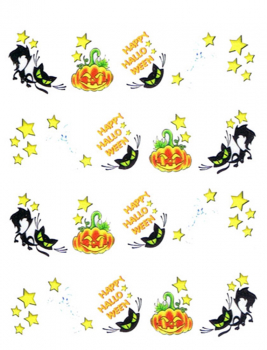 Halloween Nail Warp BLE921