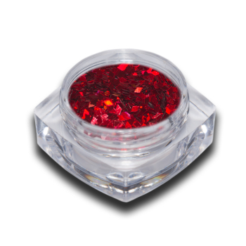 Glitter Rauten Nr. 6 Rot