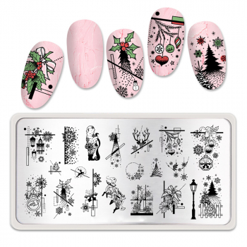 Stamping Schablone X-Mas BP-L009