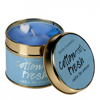 Bomb Cosmetics Handgegossene Kerzen - Cotton Fresh