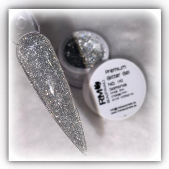 glitzer silber  RM Beautynails