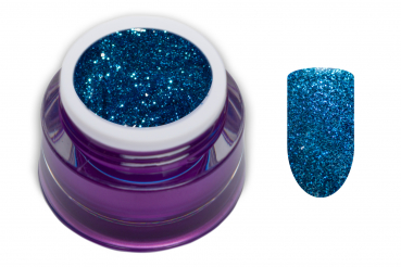Glittergel UV Gel No. 75 Glam Blue