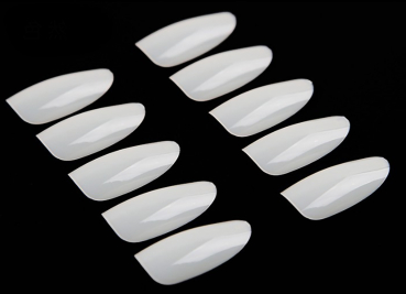 Mandel Fullsize Tips Milchig 500 Stück