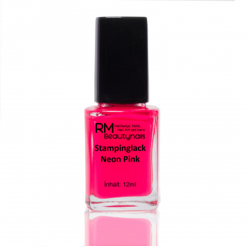 Stamping Lack Neon Pink 12ml