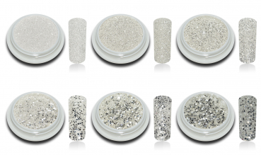 White Diamond Mix Glitter Set