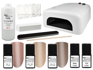Simply-Lac Premium UV-Polish Starterset Nude