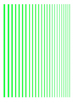 Flexible Stripes Grün