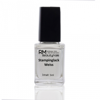 Stamping Lack Weiss 5ml