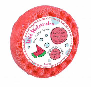 Bomb Cosmetics Body Buffer - Wild Watermelon
