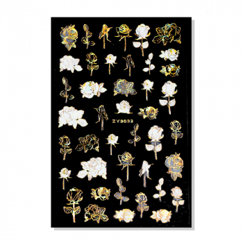 Nagel Sticker Rosen Gold