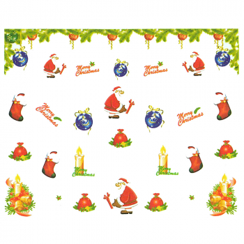 Weihnachten X-Mas Winter Nikolaus Sticker BLE2098