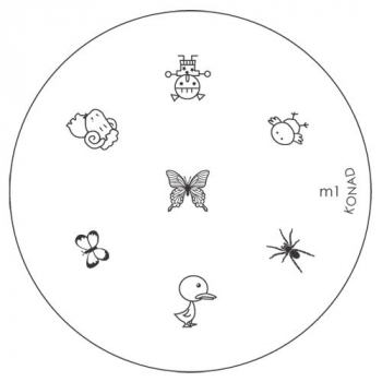 Original KONAD Stamping Plate M1