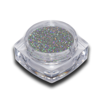 Unicorn Silber Holo Glitter Set