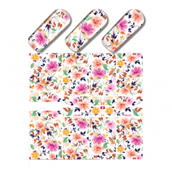 Nail Wrap Fullcover Sticker Blumen N220