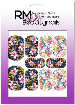 Nail Wrap Fullcover Sticker Blumen N237