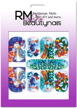 Nail Wrap Fullcover Sticker Weihnachten N420